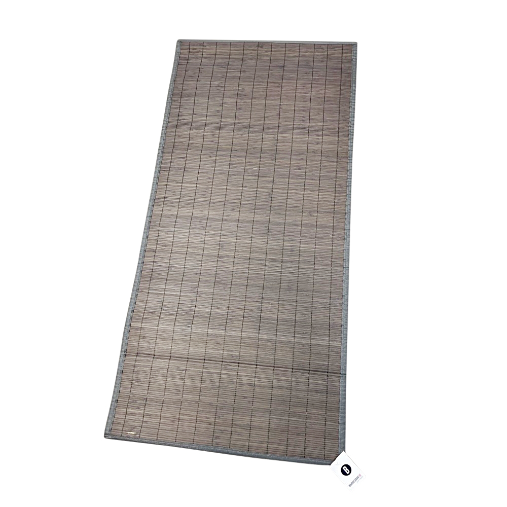 Handgeflochtener In-/Outdoor-Bambus Teppich Ben 65x140 cm