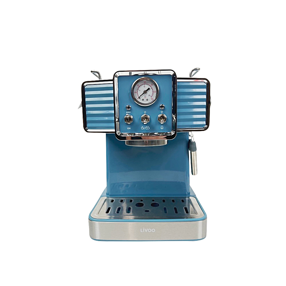 Espressomaschine Gaia 4-tlg. blau