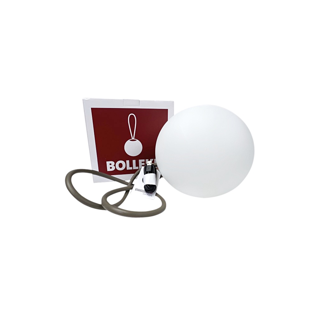 Mobile Dimmbare Hängelampe Bolleke taupe ca. D 20 cm