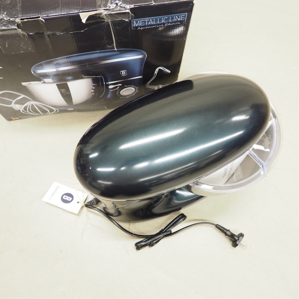 Küchenmaschine Aquamarine Rührschüssel 6 L 1400W viel Zubehör