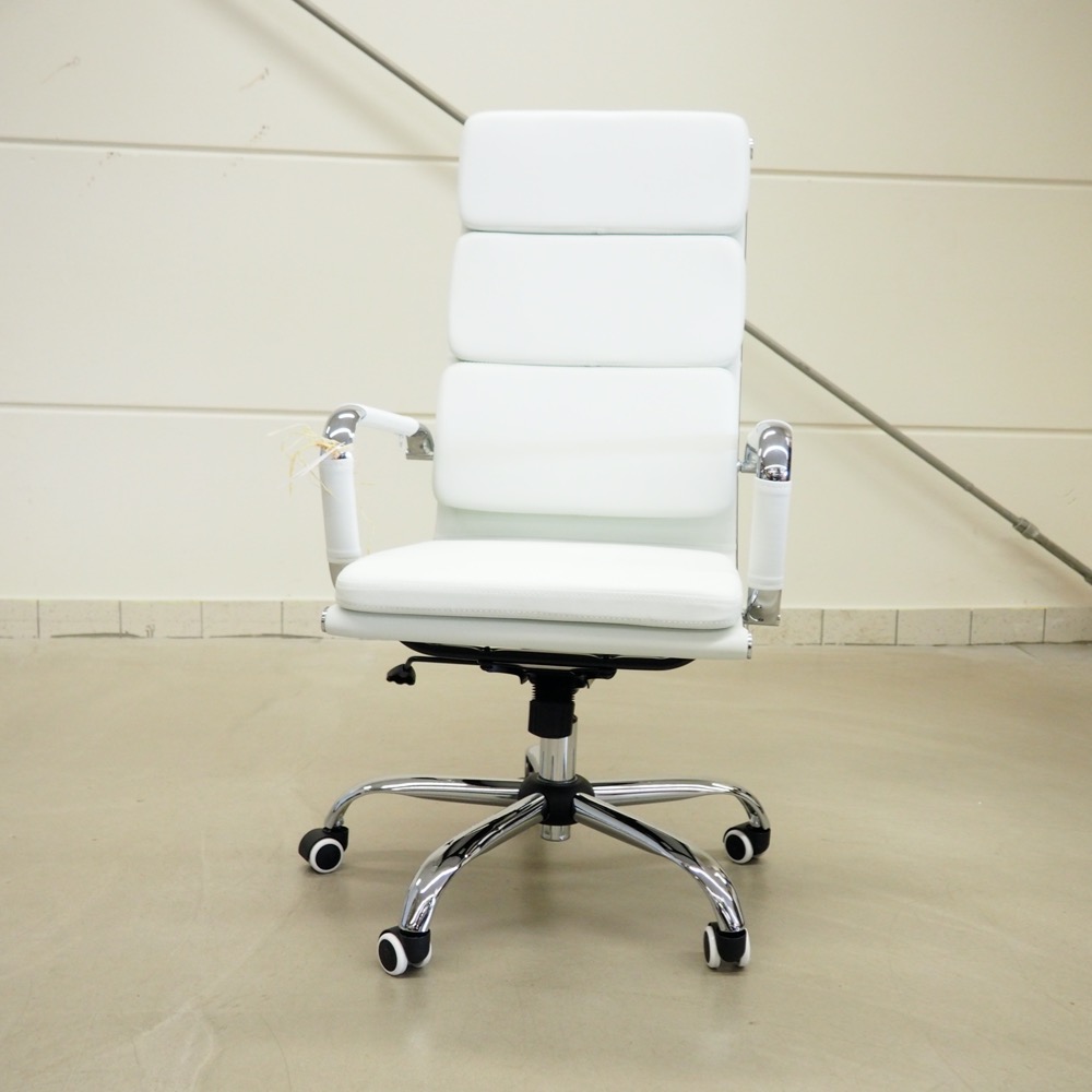 Bürostuhl Highline Tippfunktion Gingar weiß ca. B56 x T64 x H115 cm