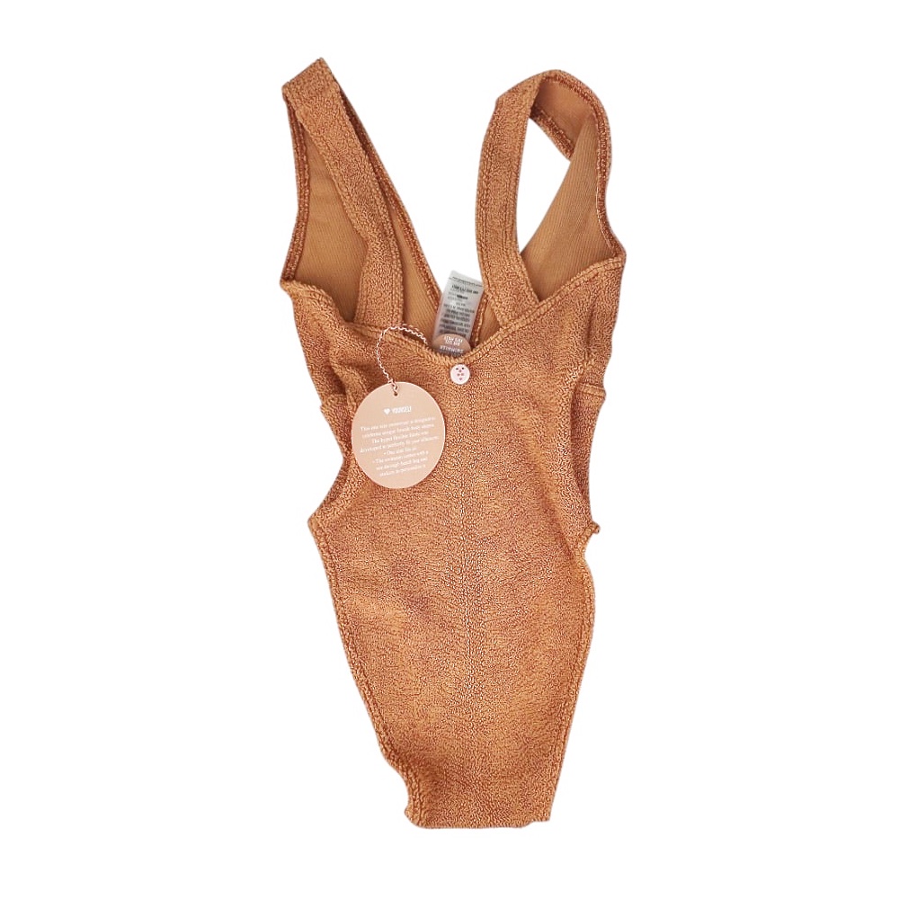 Badeanzug Ariel Polyester Elastan Beige