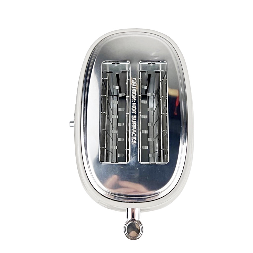 Toaster Dorset Edelstahl beschichtet 32x19cm Grau