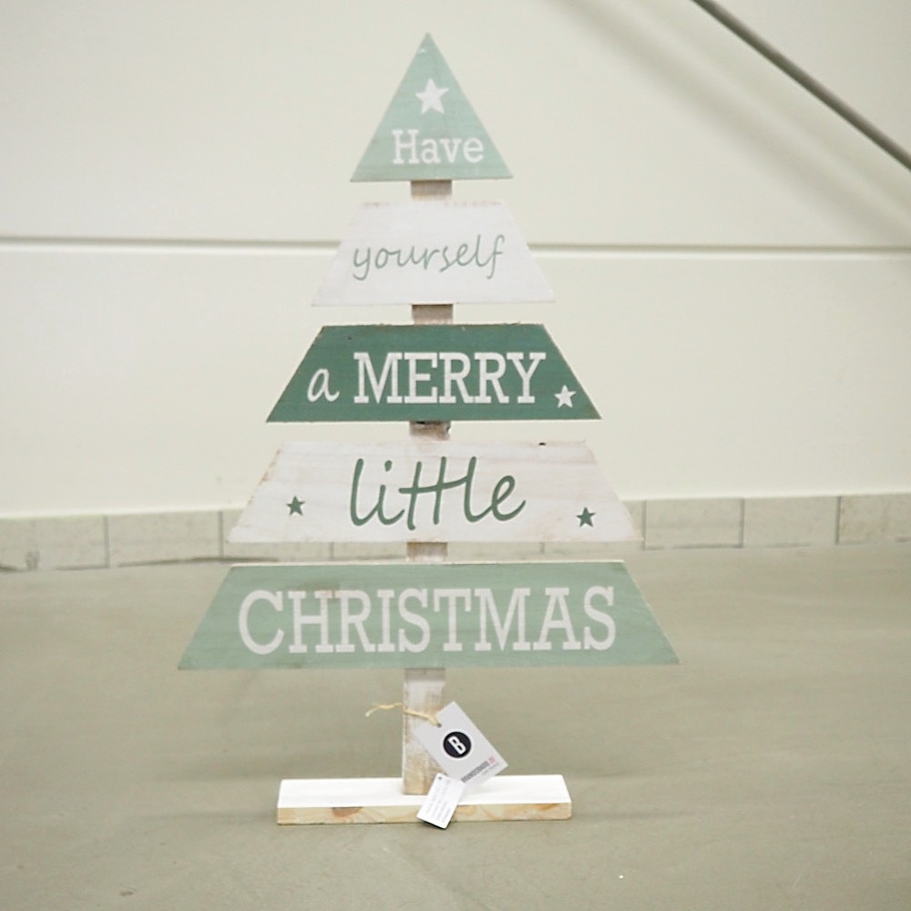 Deko-Tannenbaum Merry Little Christmas H76cm