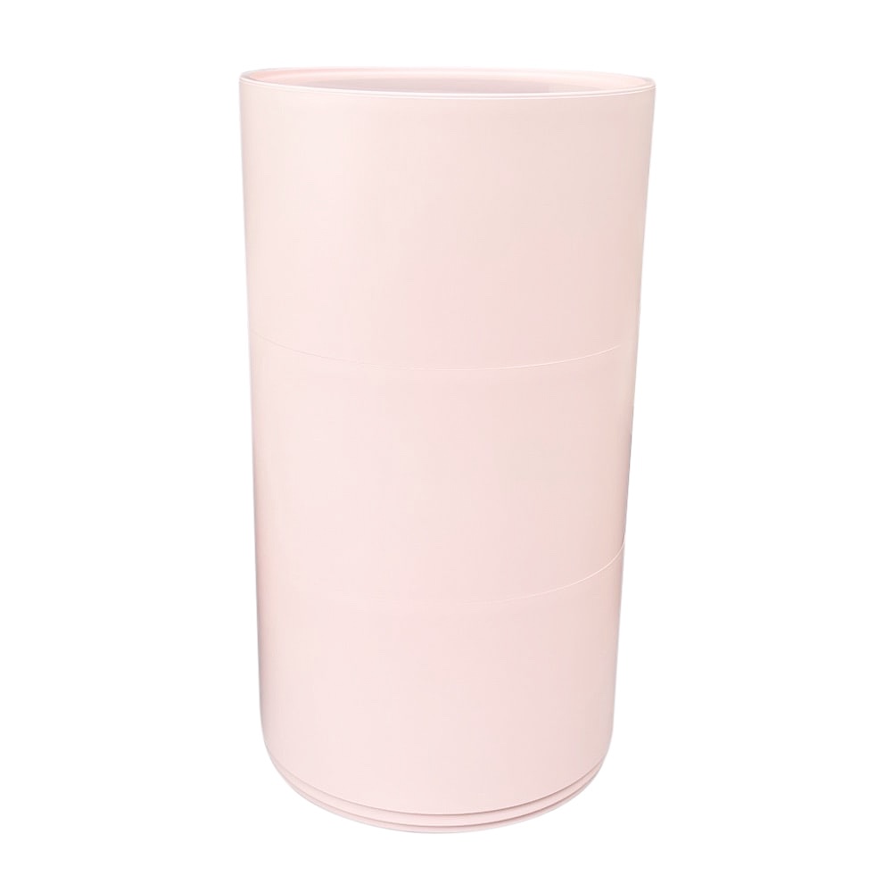 Design Container Componibili Bio-Kunststoff 3 Elemente rosa
