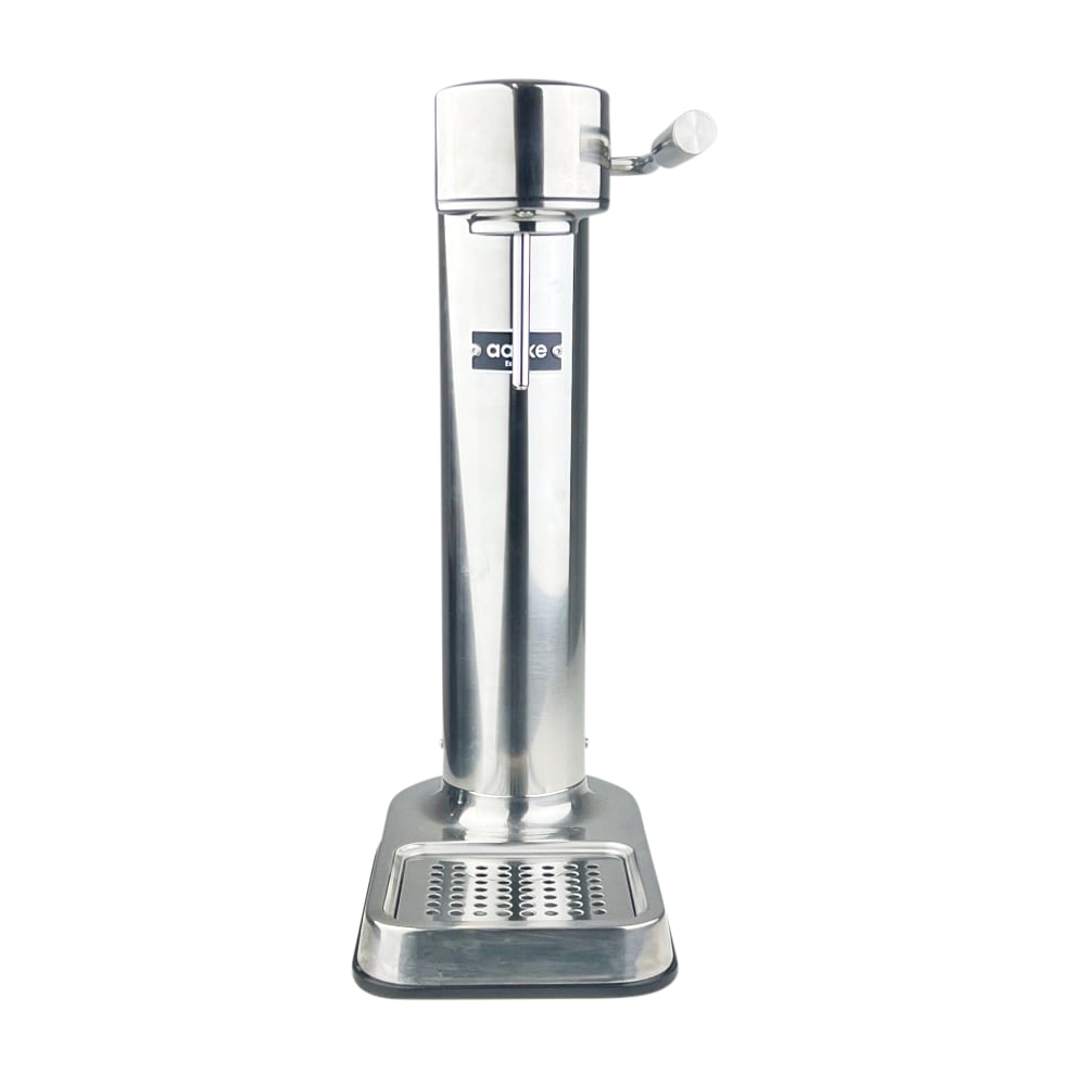 Wassersprudler Carbonator 3 mit Wasserflasche Mia silberfarben