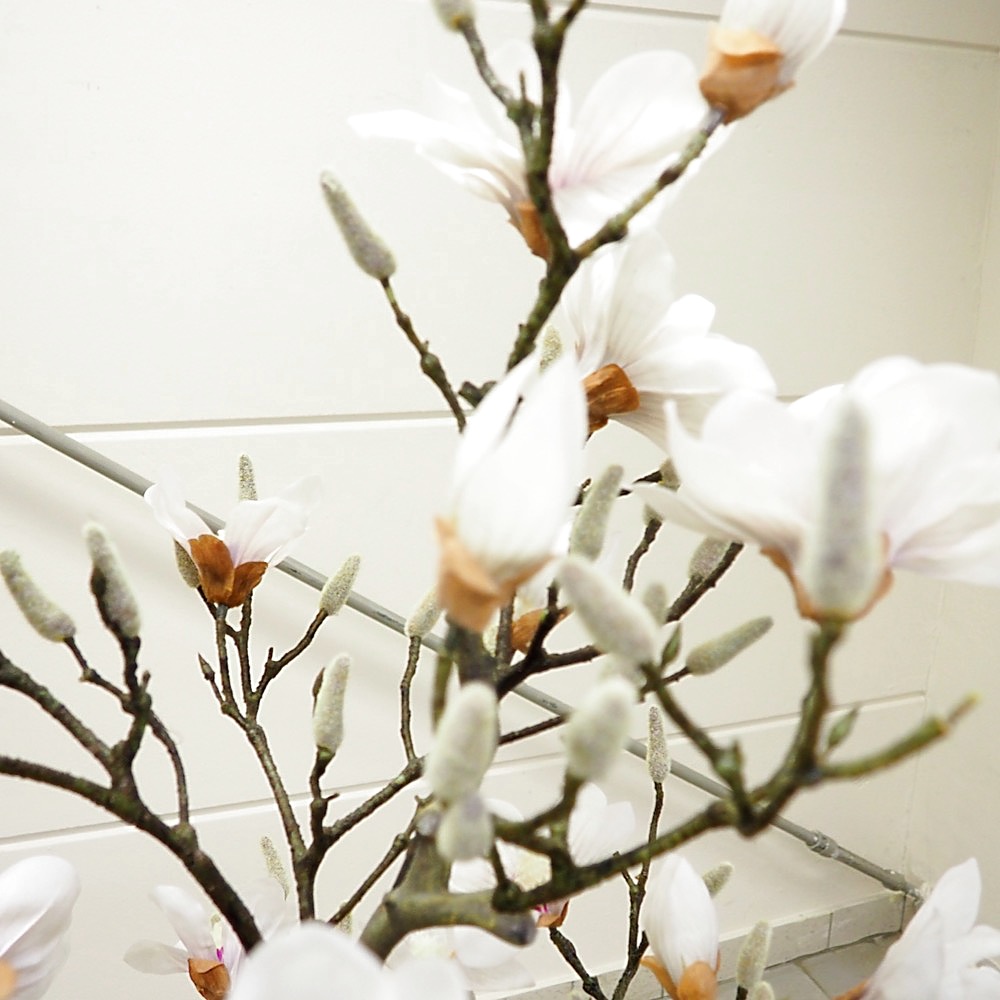 Kunstpflanze Magnolienbaum Gingar H160cm ø70cm