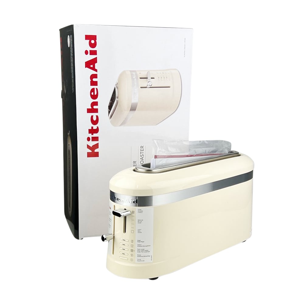 2-Scheiben-Langschlitz-Toaster KitchenAid Crème