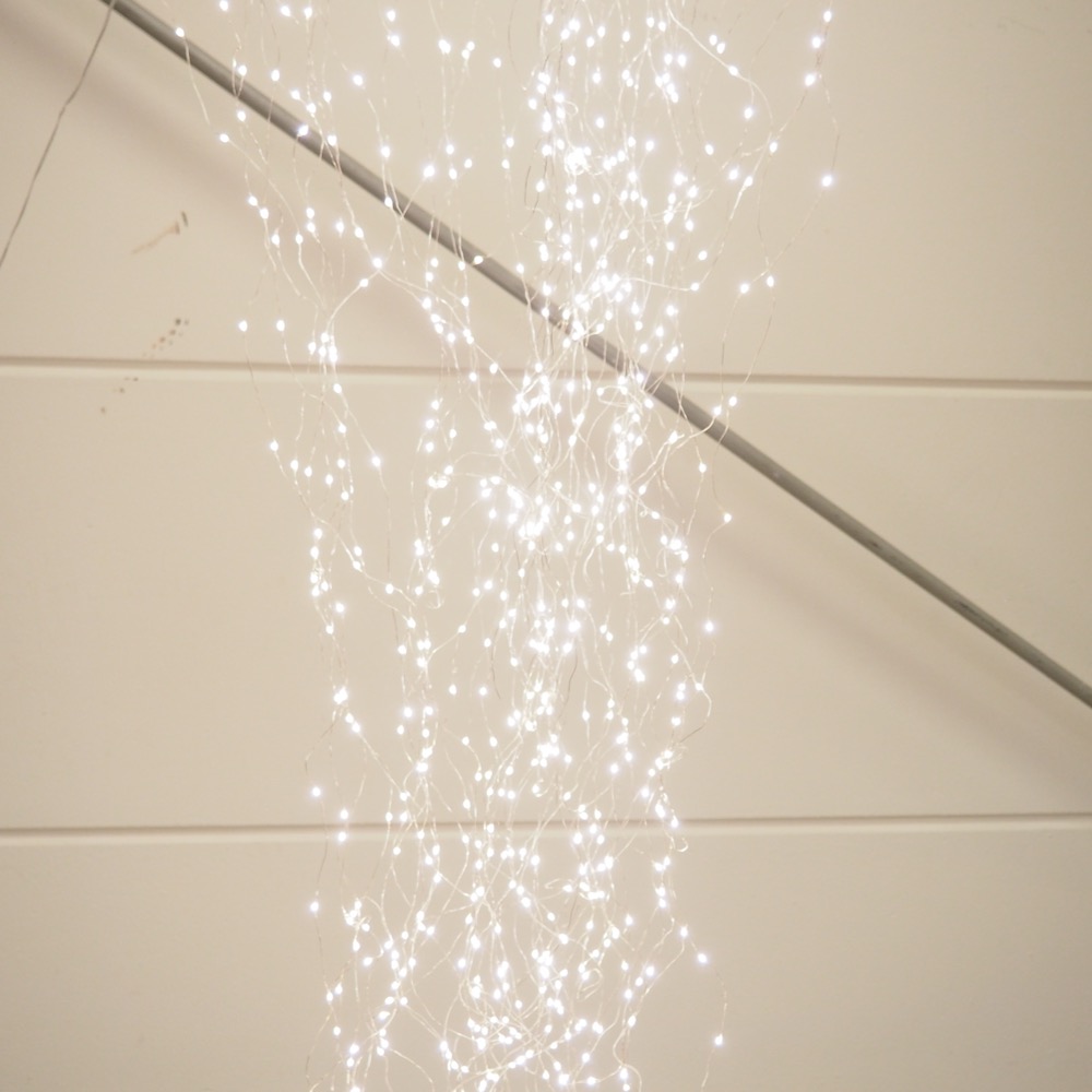 LED-Objekt Wasserfall 1152 LEDs ca. 230 cm lang Gingar