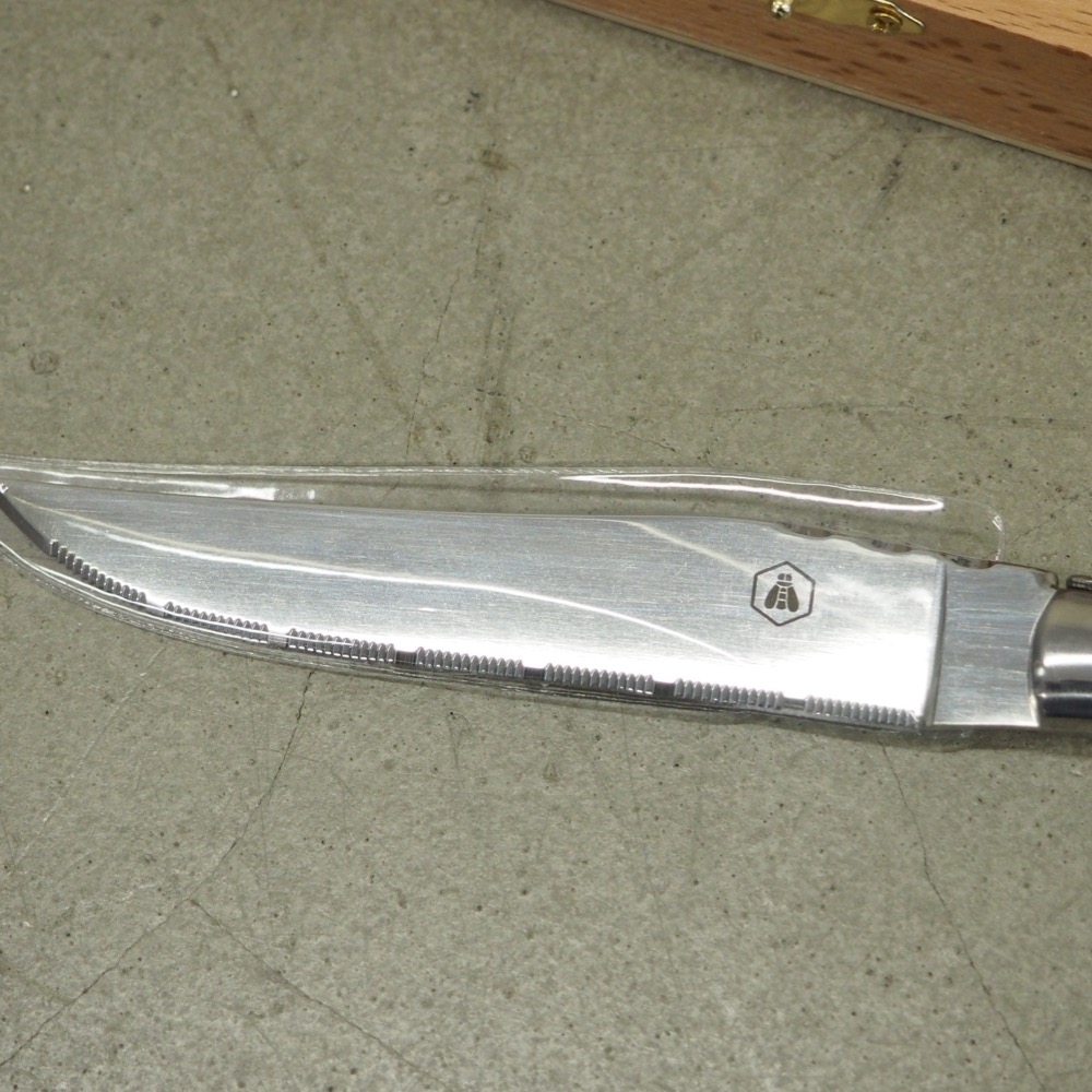 Steakmesser Cesare Holzgriffen 6 Stück