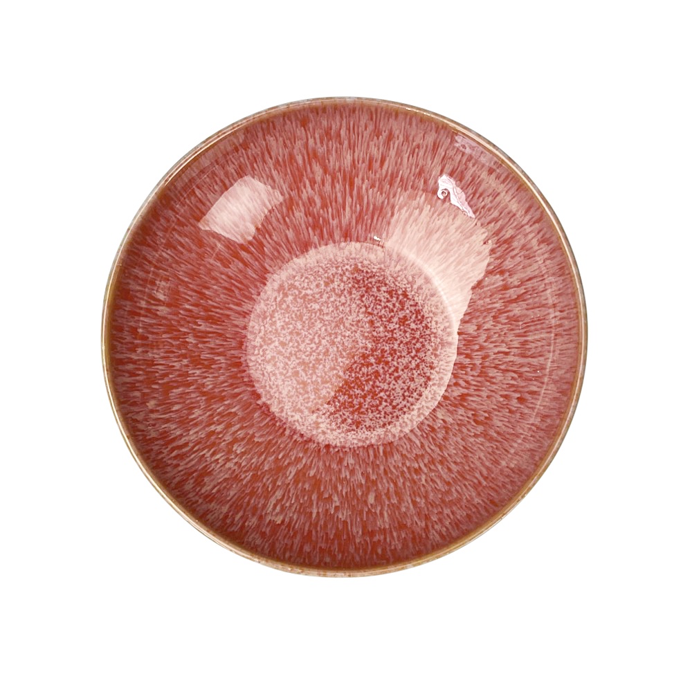 Handbem. Servierschale Pastateller Areia Ø 22cm pink Pastateteller
