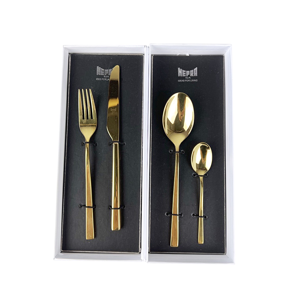 Besteck-Set Firenze 24-tlg. goldfarben