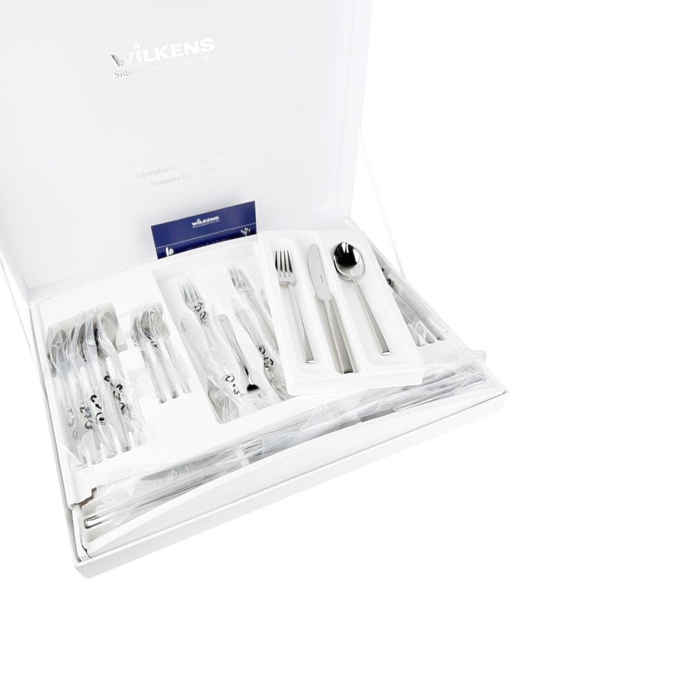 Besteck-Set Cantone poliert 30-tlg. Silber Edelstahl