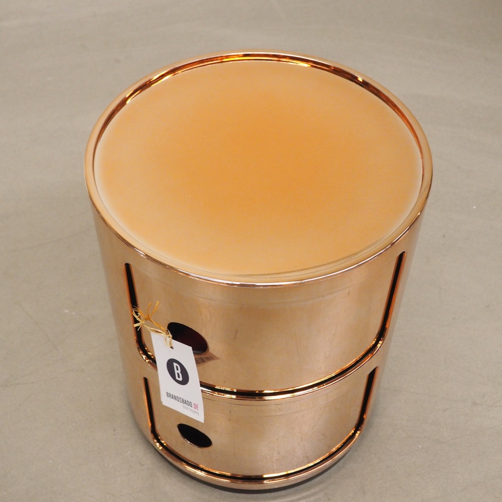 Container Componibili kupferfarben Ø/H 32/40 cm 2 Fächer