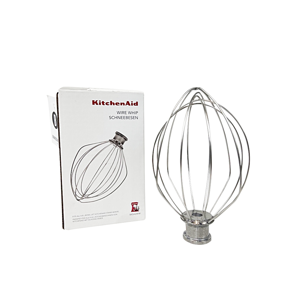 KitchenAid Edelstahl-Schneebesen für Küchenmaschine Heavy Duty