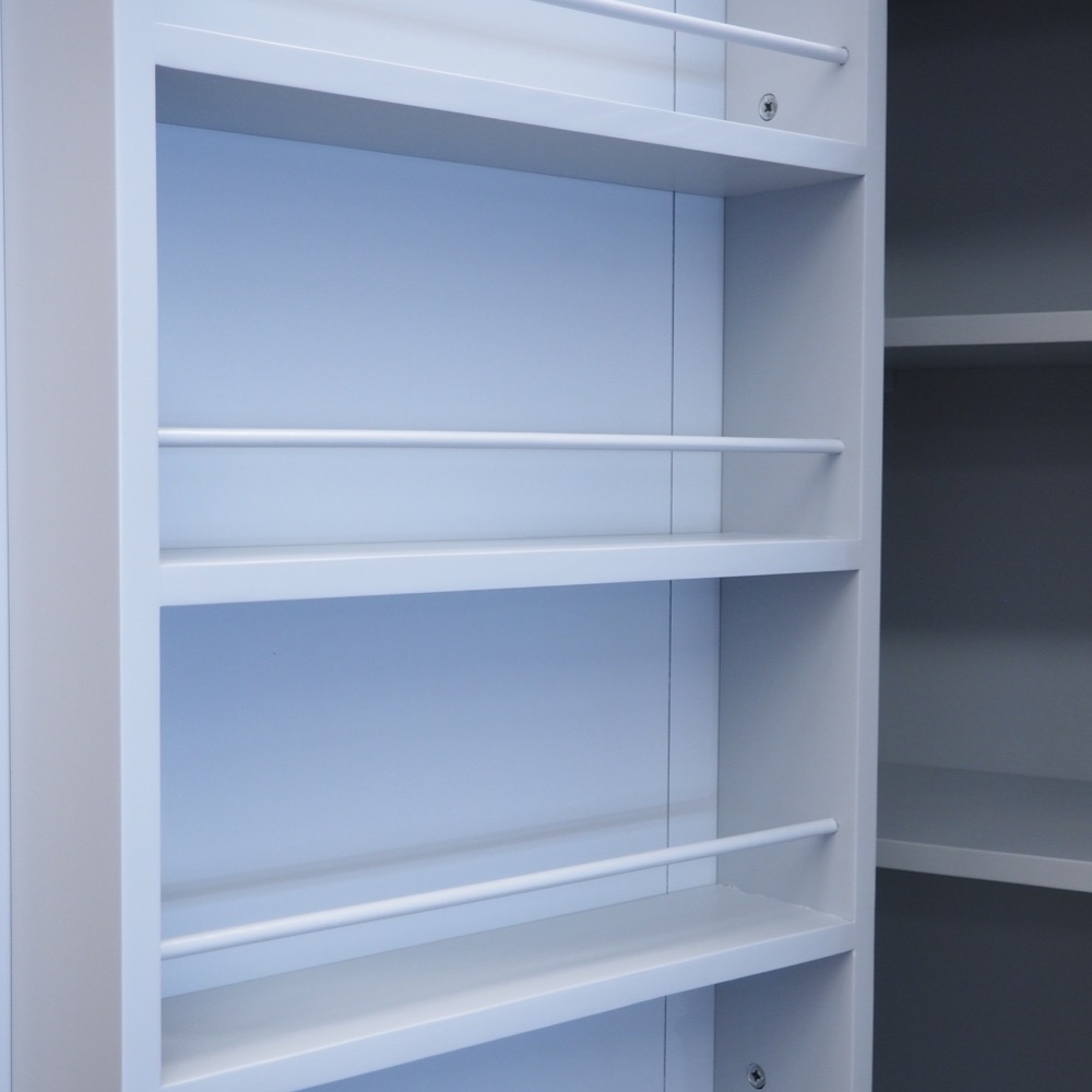 Esszimmerschrank Schrank grau ca. H 205cm B 125cm