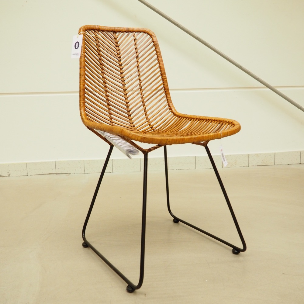 Design-Rattan-Stuhl Ko Lanta natur B 44 x H 85 cm