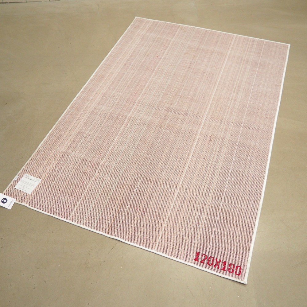 Teppich Ornament ca. 120 x 180 cm grau weiß
