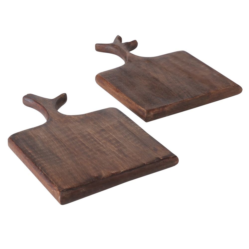 Schneidebrett Twiggo (2 sort.) wendbar Mangoholz Dunkelbraun