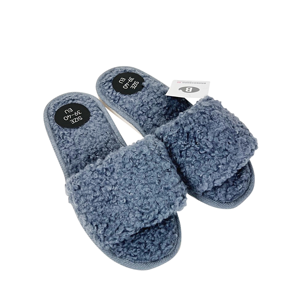 Damen-Hausschuhe Zoe Blau Gr. 39/40