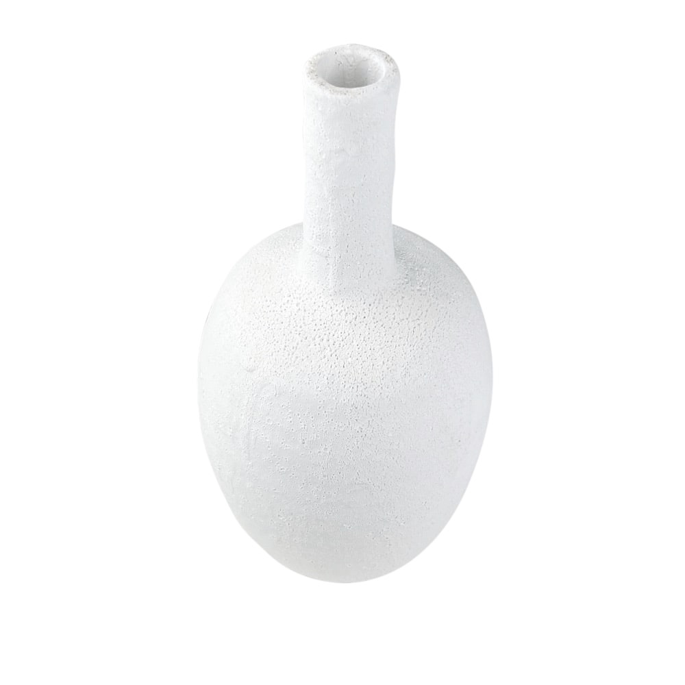Design Deko-Vase Mynta Keramik Weiß