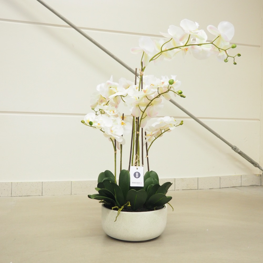 Kunstpflanze Orchideentopf Royal ca. B70 x T65 x H85 cm Gingar