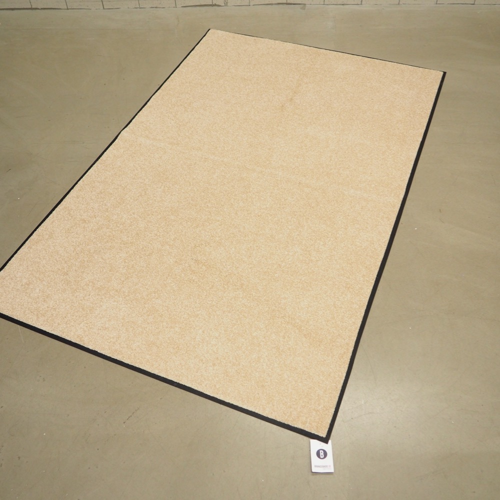Fußmatte wash+dry Gingar 120x180cm champagner farbig