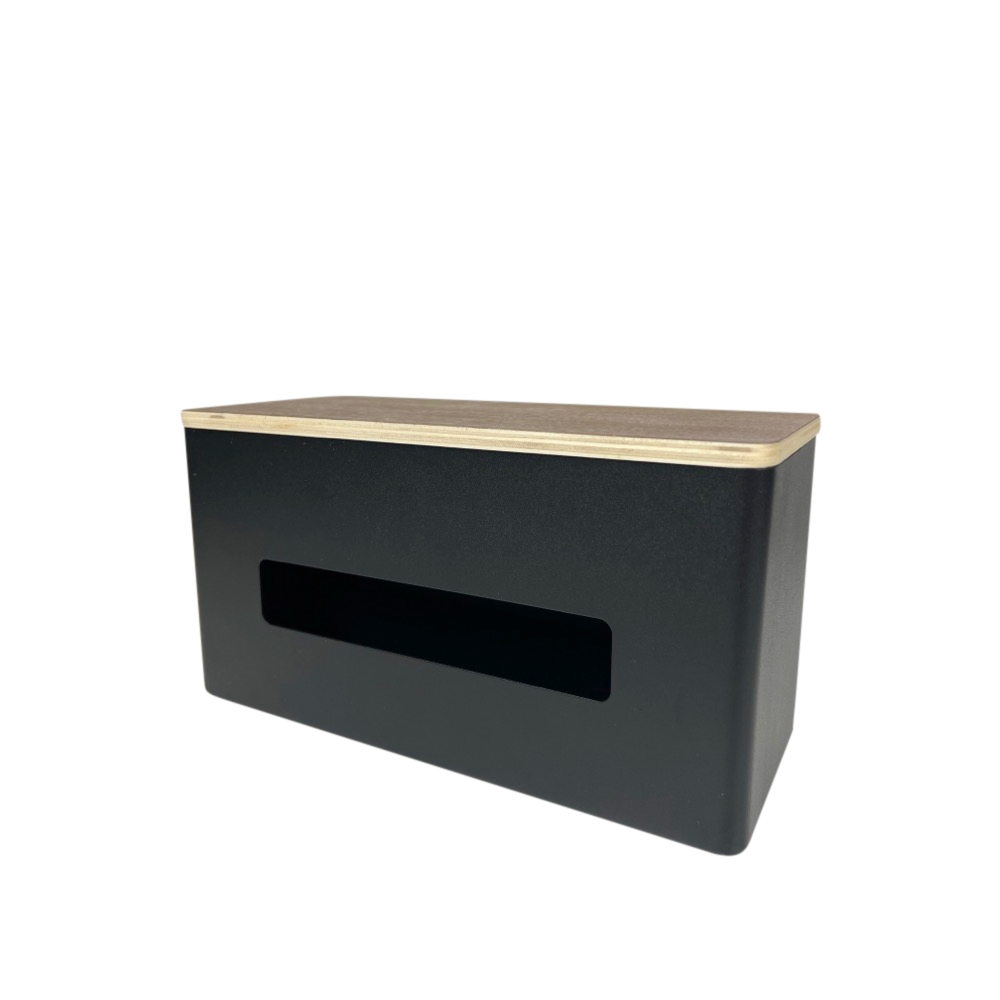 Taschentuchbox Rin Metall Schichtholz