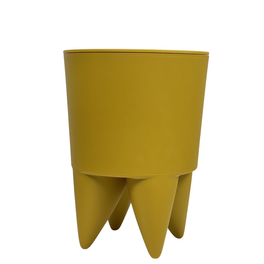 In- & Outdoor-Hocker Bubu mit Stauraumfunktion ocker