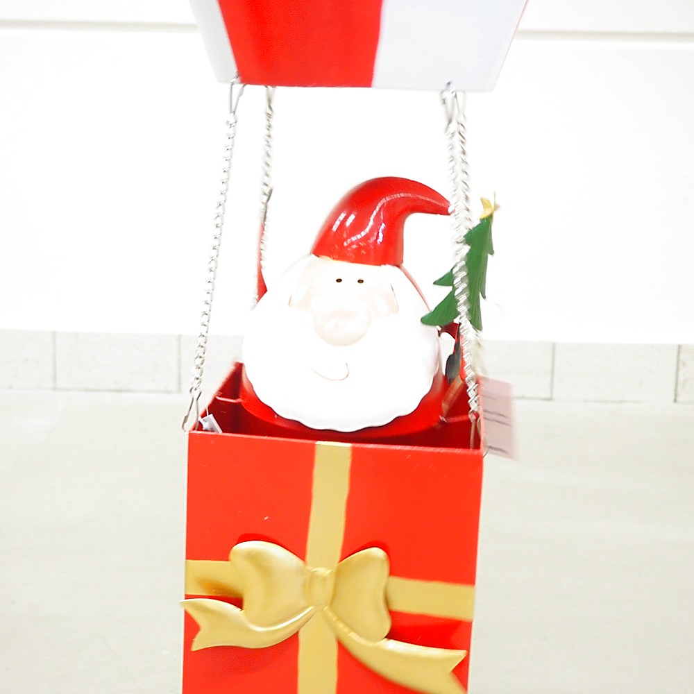 Deko-Objekt Weihnachtsmann Balloon H78cm