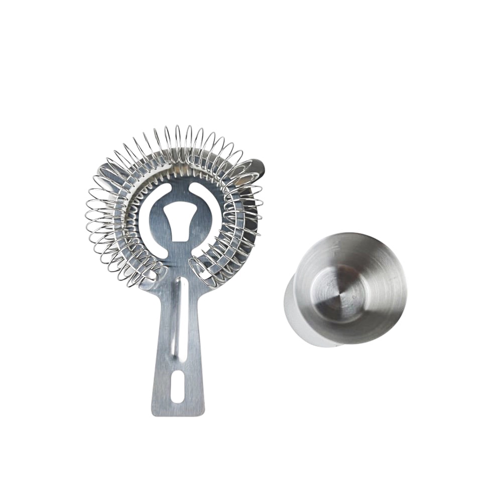 Cocktail-Set Derren 3-tlg. Silber Edelstahl modern