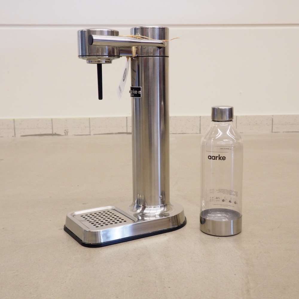 Wassersprudler Mila Silberfarben Edelstahl 1 L
