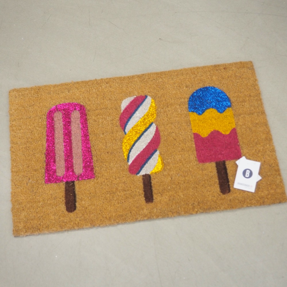 Fußmatte Eis bunt 45x75cm