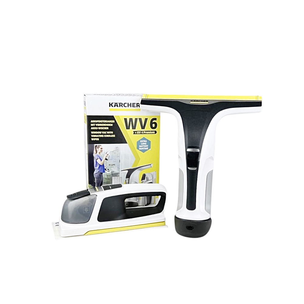 Akku-Wischer KV 4 Premium Akku-Fenstersauger WV 6 Premium