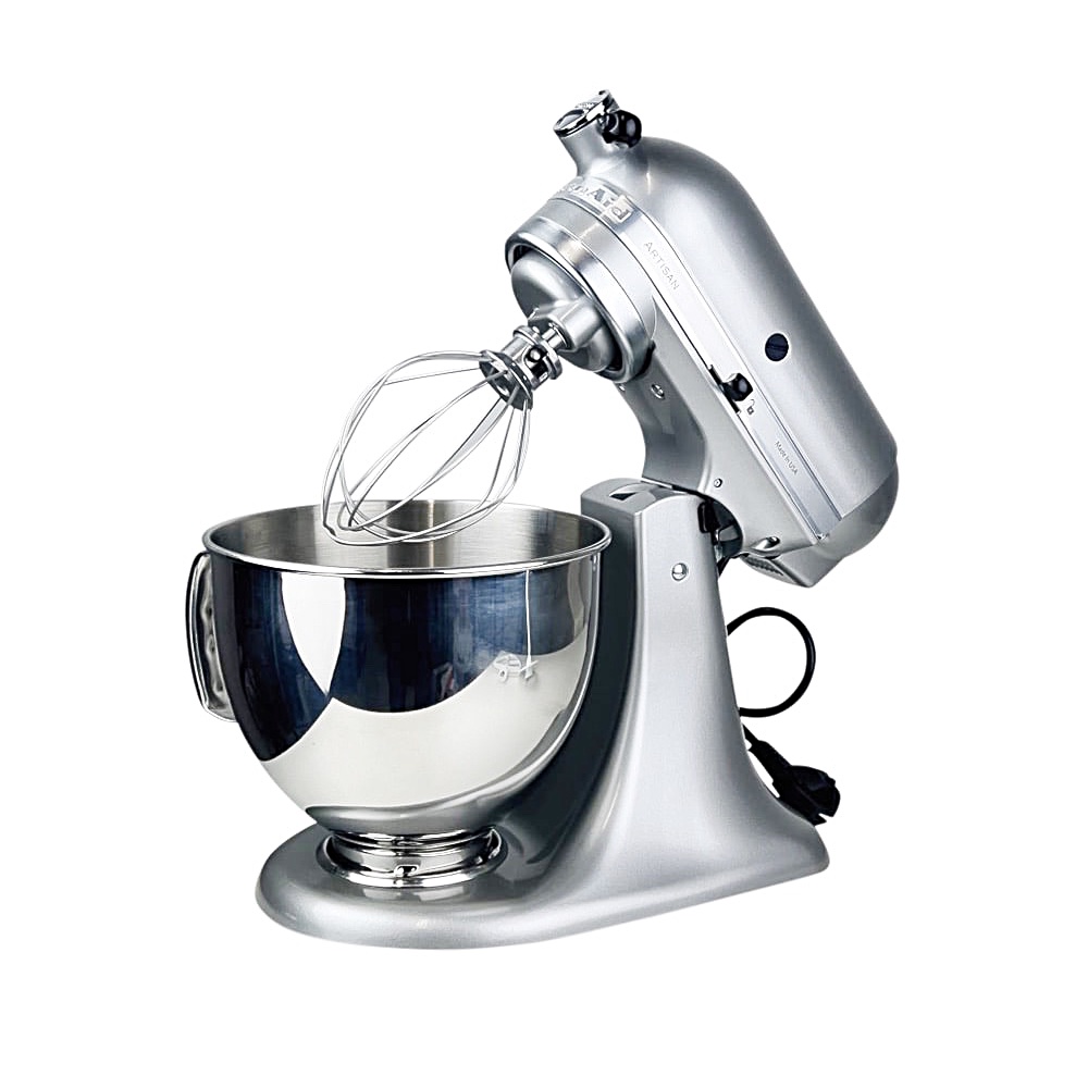Küchenmaschine Artisan 5-tlg. 4.8 L silberfarben Edelstahl Backen