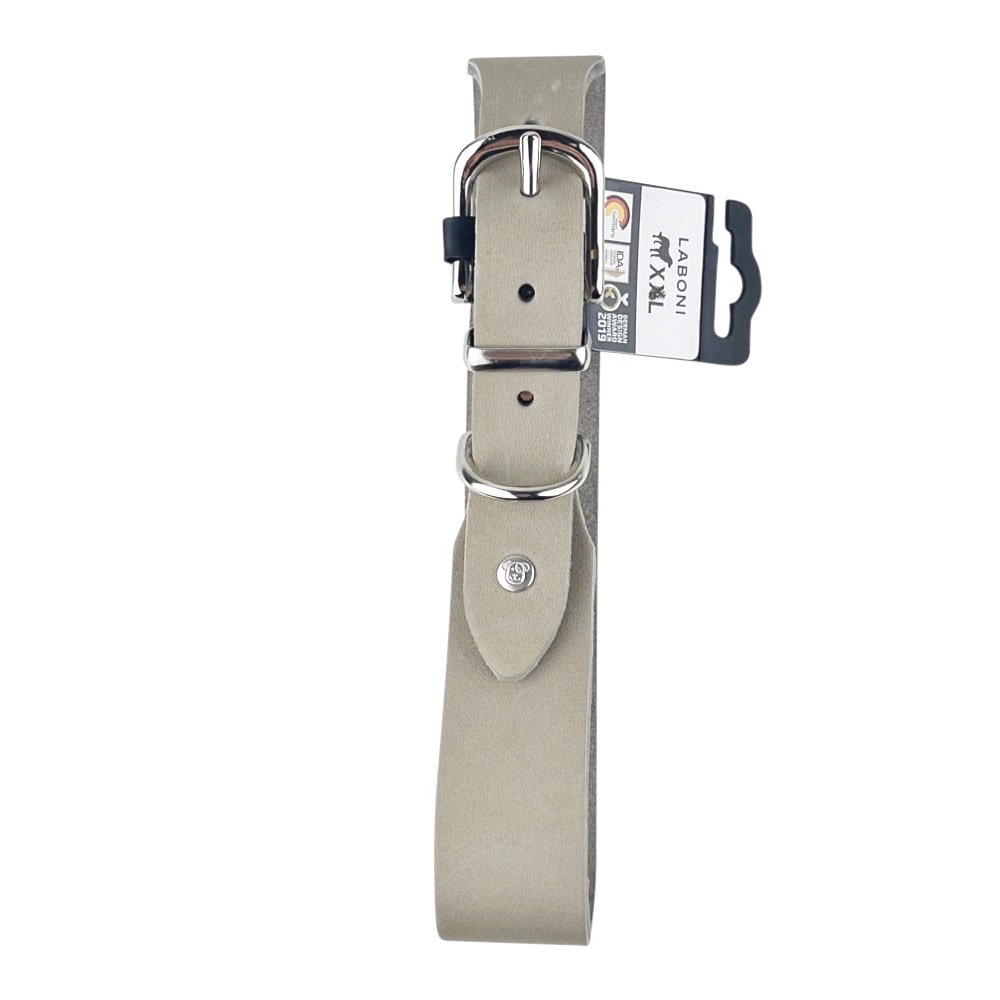 Handgefertigtes Leder-Hundehalsband Giro Gr. L