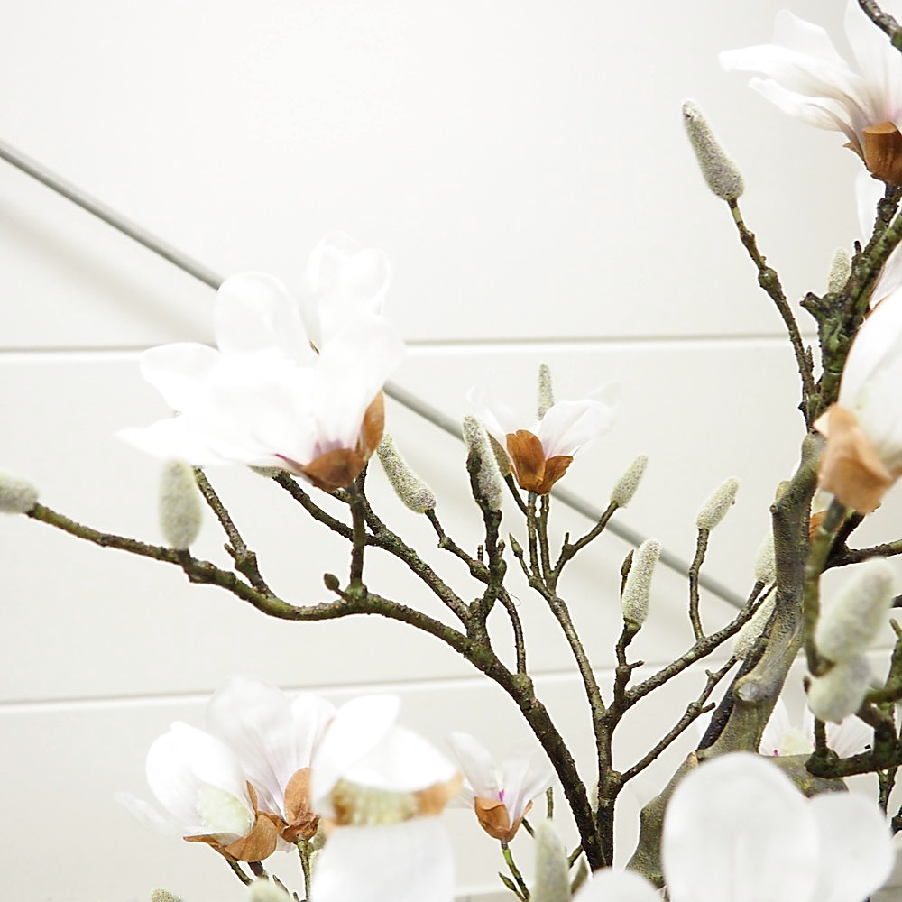 Kunstpflanze Magnolienbaum Gingar H160cm ø70cm