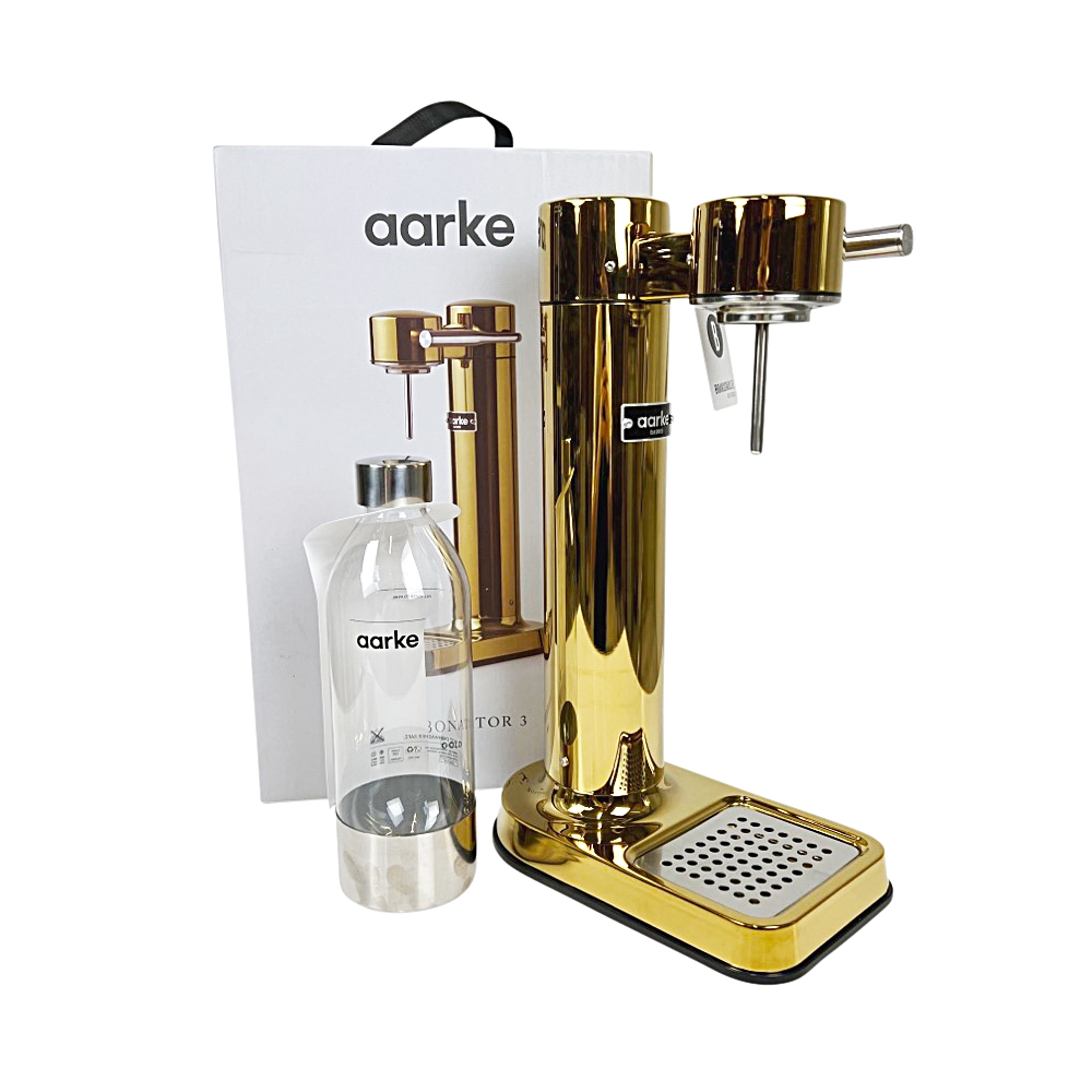 Wassersprudler Carbonator 3 goldfarben Wasserflasche Mia