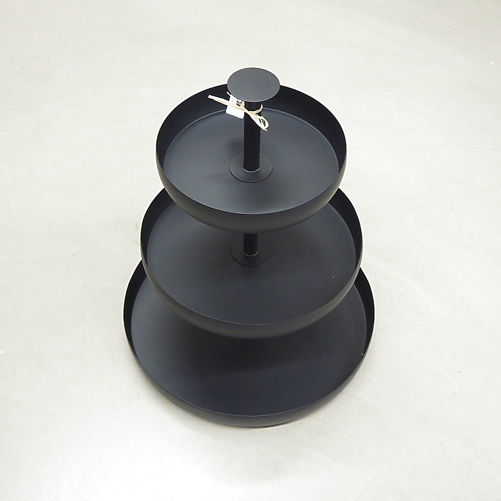 Deko Etagere mattschwarz