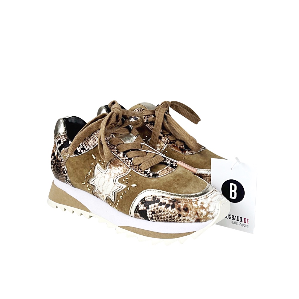 Sneaker Gr. 37 cognac Animal Print