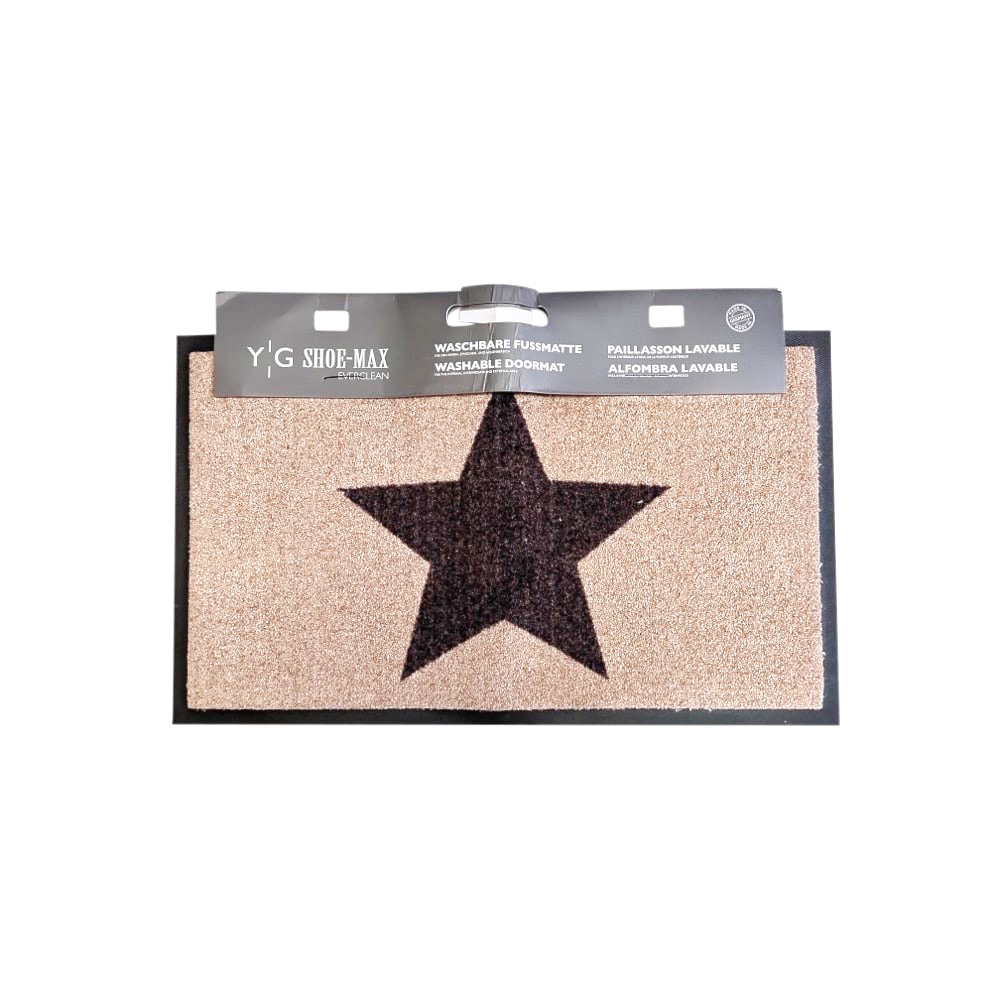 Fußmatte Big Star Taupe  B 46 x L 76 cm