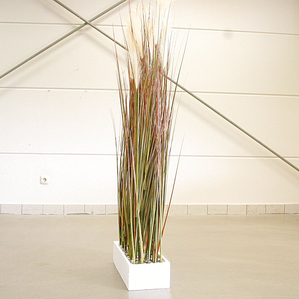 Kunstpflanze Raumtrenner-Gras Raumteiler Höhe ca. 153 cm