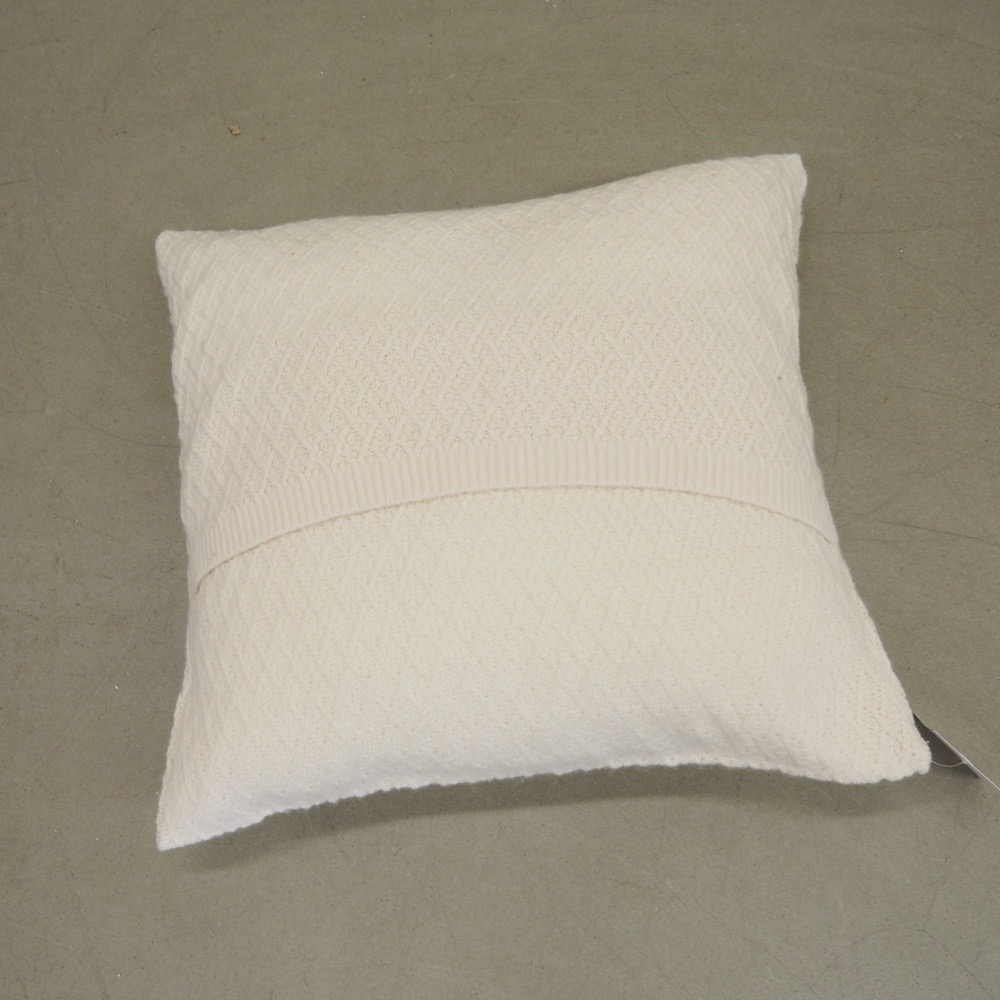 Deko-Cashmere-Kissenhülle Serlina ca. 40x40 cm creme-weiß