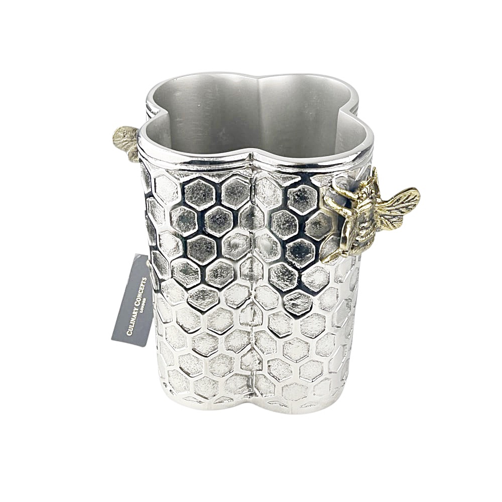 Weinkühler Buzzy Bee Silber Aluminium Edelstahl