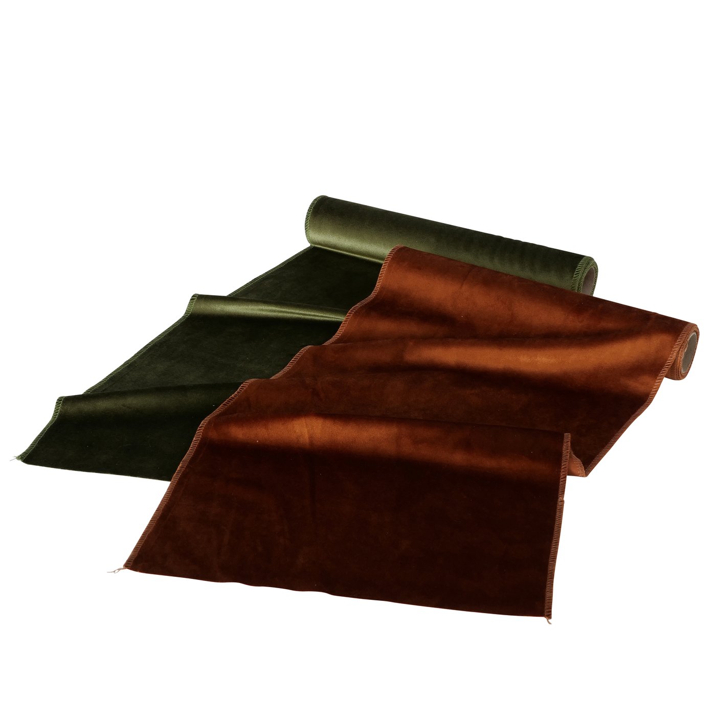 Deko-Stoff Velvet 2sort. Polyester L200cm B35cm Einfarbig Polyester