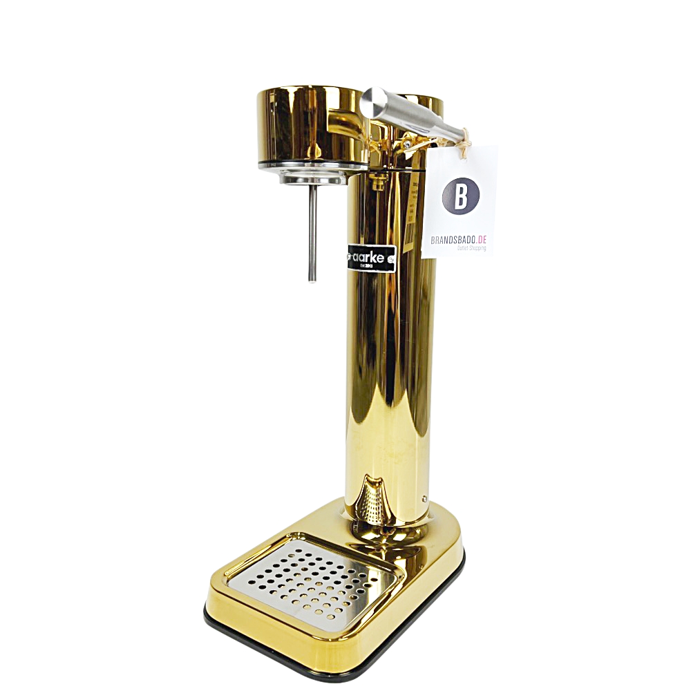 Wassersprudler Carbonator 3 goldfarben Wasserflasche Mia