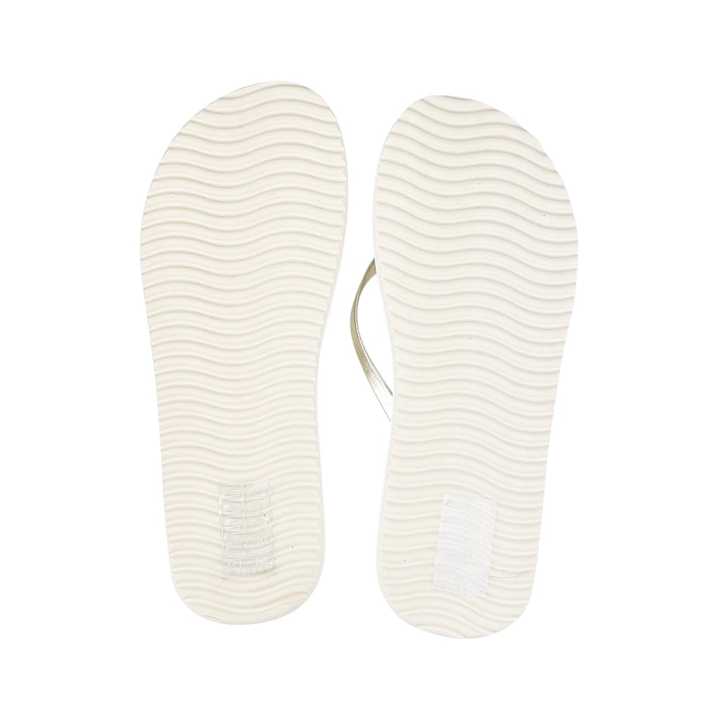Flip-Flops Chick 38 Beige Weiß