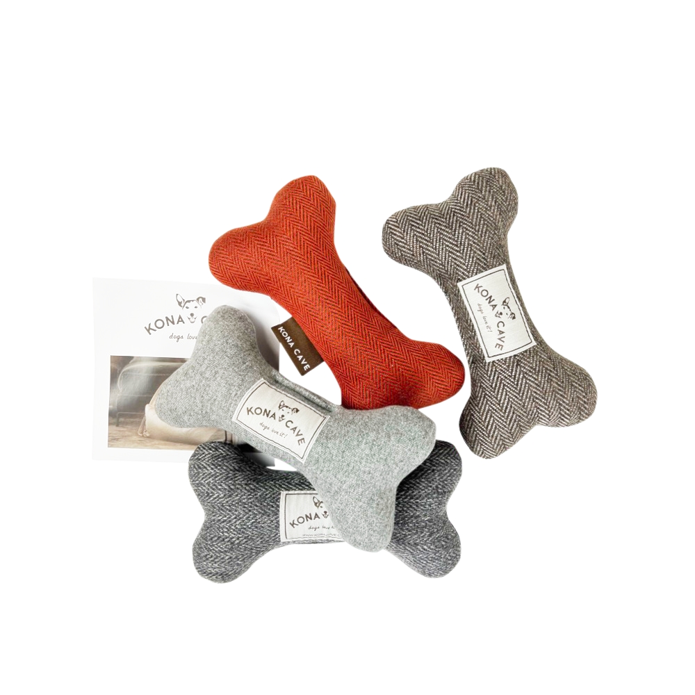 Hunde-Spielzeug-Set Cozy Fall 4-tlg. Mehrfarbig