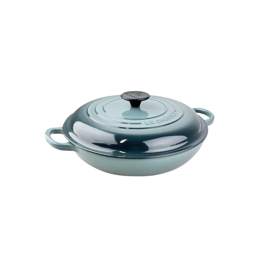 Gusseisen-Bräter Ocean emailliert Ø 26 H 8 cm Füllmenge 2.2 l Blau