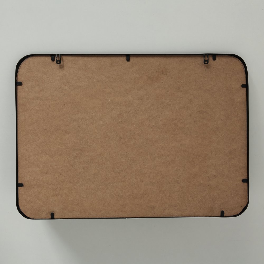 Spiegel Meno Rechteck Eisen H 35 cm B 12 cm Ablage